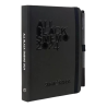 Smemo - All Black - Agenda Giornaliera 12 Mesi - 12x16,5 cm