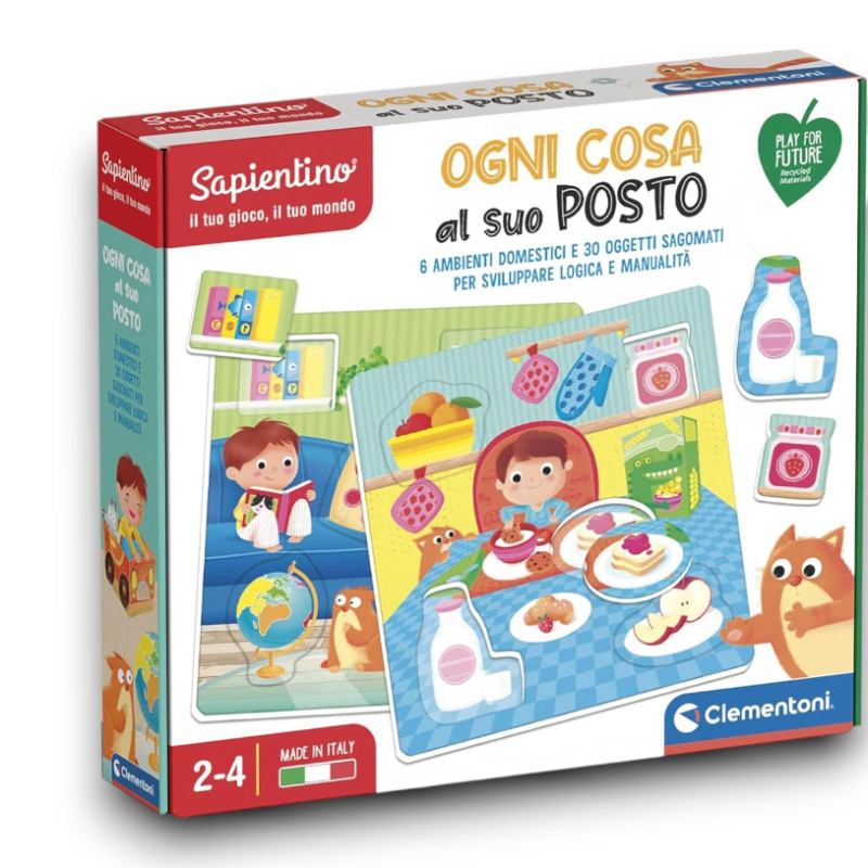 Clementoni Montessori - Ogni Cosa Al Suo Posto - 16138