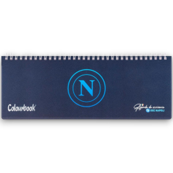 Colourbook Napoli - Mini planning da scrivania 29x10 cm - Dark Blue - 