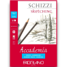 Fabriano Honsell - Carta da disegno Accademia Schizzi - 120 g/m², 50 f