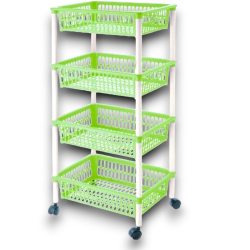 TONTARELLI - CARRELLO MITO 4 CASSETTI - LIME - 80712681B - OFFERTA