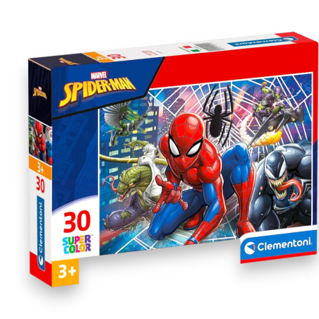 Clementoni Puzzle da 30 pezzi spiderman 23,5L x 23,5L cm