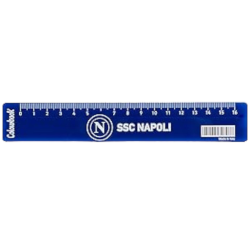 Colourbook Napoli - Righello 16 cm Azzurro