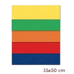 Favini - Conf. 20 Cartoncini Colori Assortiti Prisma 220 gr. - 35x50 c