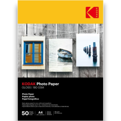 Kodak - Carta Fotografica A4 - Glossy - 180 Gr.- 50 Fogli 