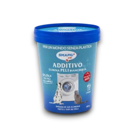 Smapiù - Additivo elimina peli biancheria - 500 gr