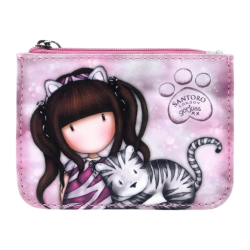 Portamonete Santoro London Gorjuss "Purrfect Friend" - Accessorio Eleg