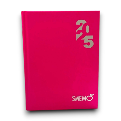 Smemo - Diario 16 Mesi - 11x15cm - Classic Fuxia