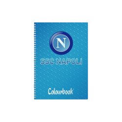 COLOURBOOK NAPOLI - QUADERNO SPIRALATO F.TO CON FORI A4- 1R - 70 g/m² 