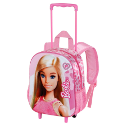 Barbie - Zaino Asilo 3D con Trolley - 07160