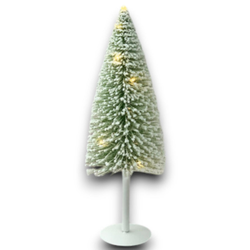 ALBERO CON LUCI LED . 40 CM - VERDE