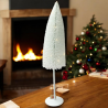 ALBERO CON LUCI LED . 60 CM - BIANCO