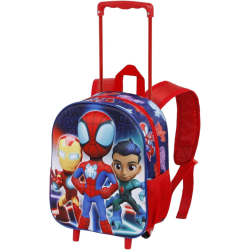 ZAINO ASILO TROLLEY SPIDERMAN GLOW - 5897