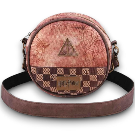 Harry Potter Relic - Borsa Rotonda - Marrone - 18 cm