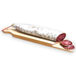 Tagliere per salame in legno di faggio 37x7.5 cm