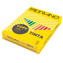 FABRIANO - Carta copy tinta a4 160gr 250fg col.forti giallo