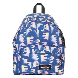 Eastpak - Zaino Day Pak'r - Blu Con Lettere Blocktype Navy 