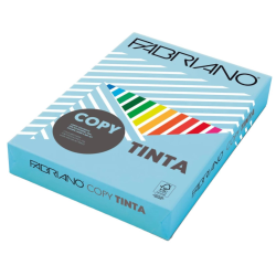 FABRIANO - Carta copy tinta a4 80gr 500fg col.forti cielo