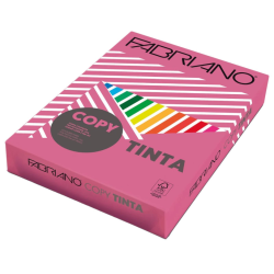 FABRIANO - Carta copy tinta a4 80gr 500fg col.forti fuxia