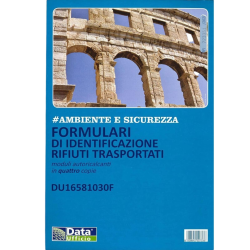 Formulario identificativo rifiuti - 297x215 - 4 copie - 1102