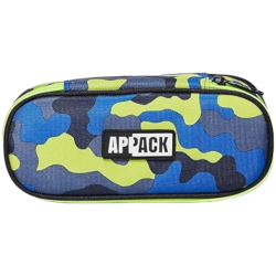 Appack - Astuccio Portapenne Round Plus - Blu/Verde - 23x10x5,5 cm